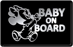1-06533 3D baby on board 115 x 7,4 cm MOBIAUTO